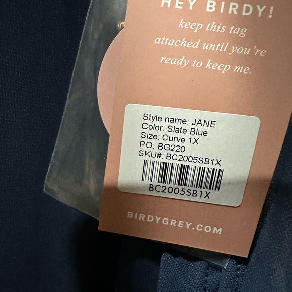 Bruyee Jacket Dress (Slate Grey)